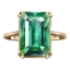 Cerise Emerald Ring